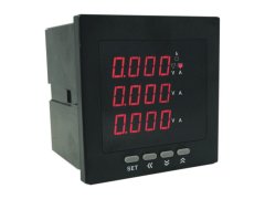 AOB192Z-2X4-3U3I數顯三相電壓三相電流組合表-120x1